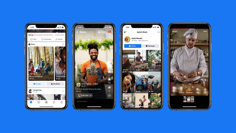 Quảng cáo facebook reels